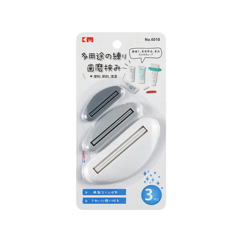 Japanese KM Multi-Function Hair Color Cream Squeezer Clip - Image 3