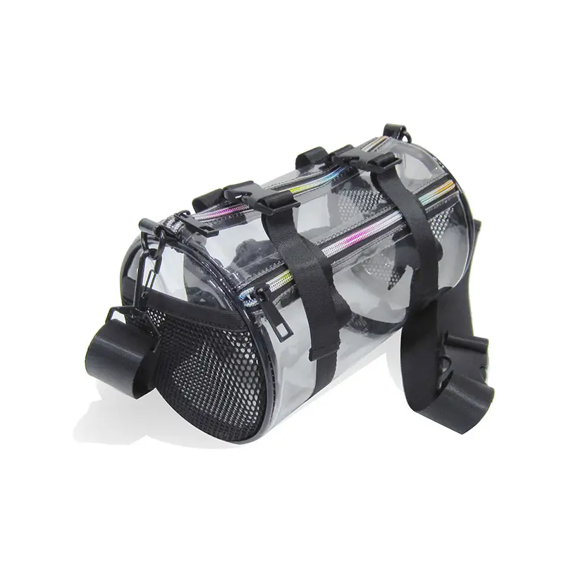 2022 New Laser PVC Jelly Shoulder Bag Transparent Bucket - Image 3