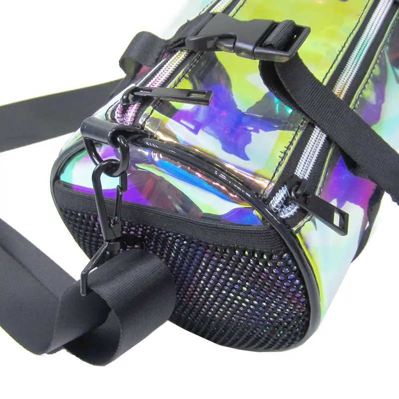 2022 New Laser PVC Jelly Shoulder Bag Transparent Bucket - Image 6
