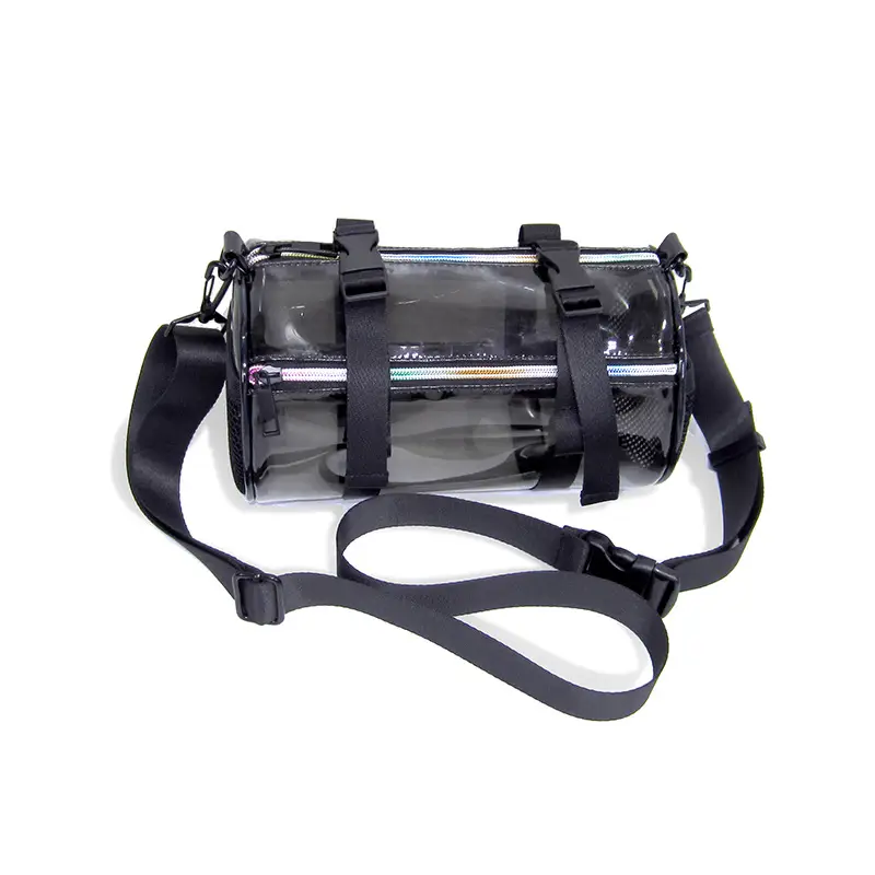 2022 New Laser PVC Jelly Shoulder Bag Transparent Bucket - Image 7