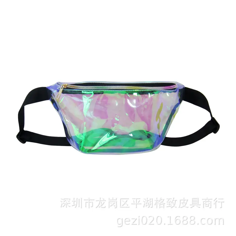 2022 New Laser PVC Jelly Shoulder Bag Transparent Bucket — feature 4