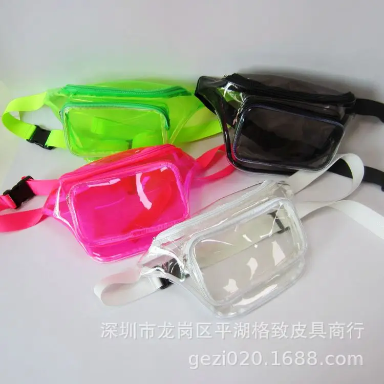 2022 New Laser PVC Jelly Shoulder Bag Transparent Bucket — feature 5