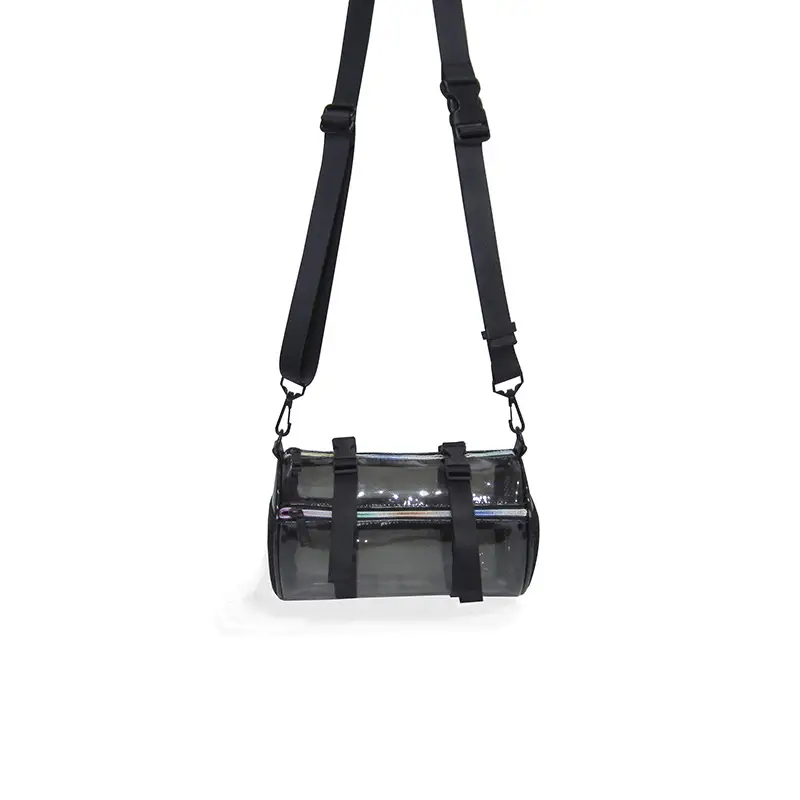 2022 New Laser PVC Jelly Shoulder Bag Transparent Bucket - Image 2