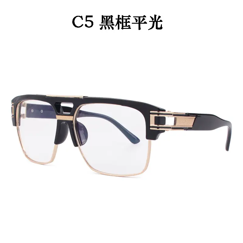 European American Trendy Sunglasses Square Frame Retro Design - Image 2