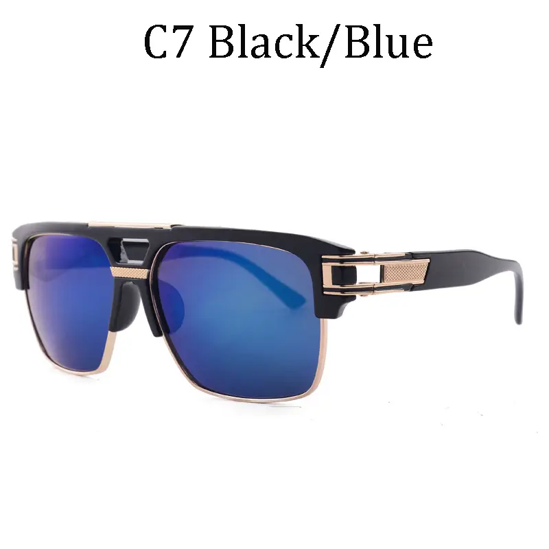 European American Trendy Sunglasses Square Frame Retro Design - Image 3