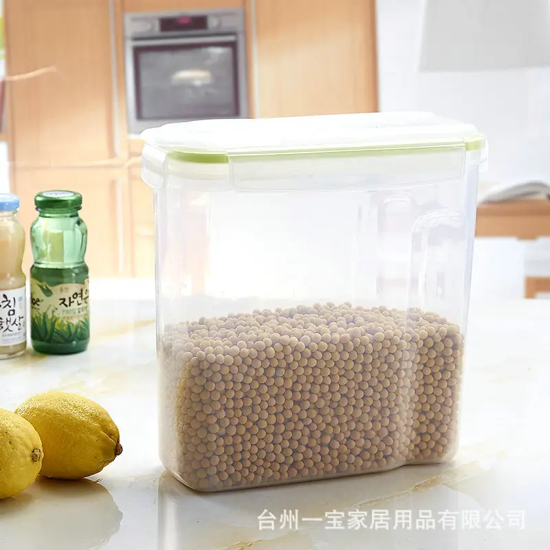 Kitchen Sealed Grain Storage Jar with Lid - Image 2