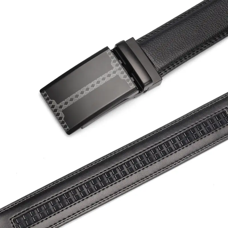 Men's Black Automatic Buckle Belt Wholesale - Image 6