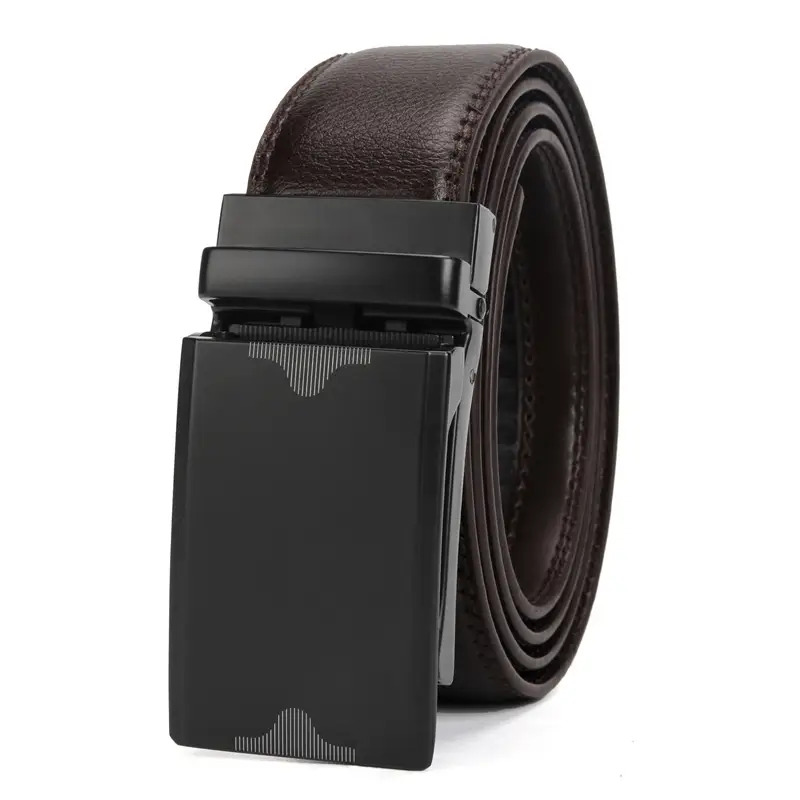 Men's Black Automatic Buckle Belt Wholesale - Image 4