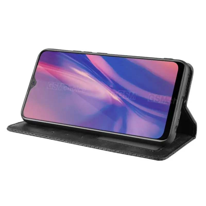 Vivo Y11 Magnetic Leather Flip Case with Card Slots