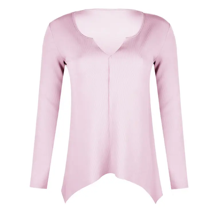 Women's White V-Neck Pullover Sweater Winter Top — feature 11