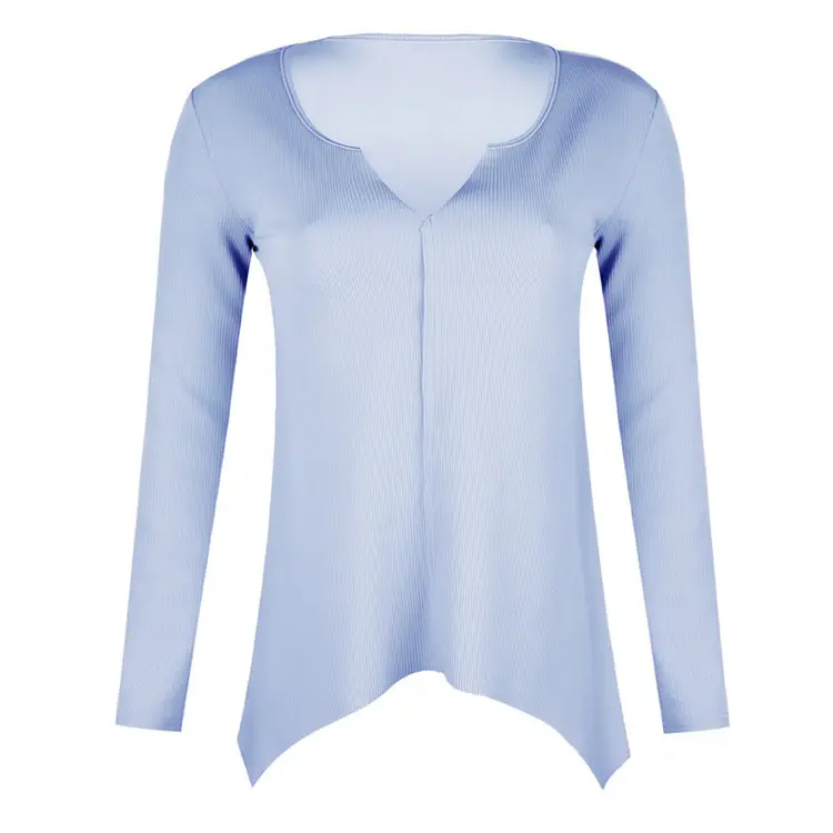 Women's White V-Neck Pullover Sweater Winter Top — feature 17
