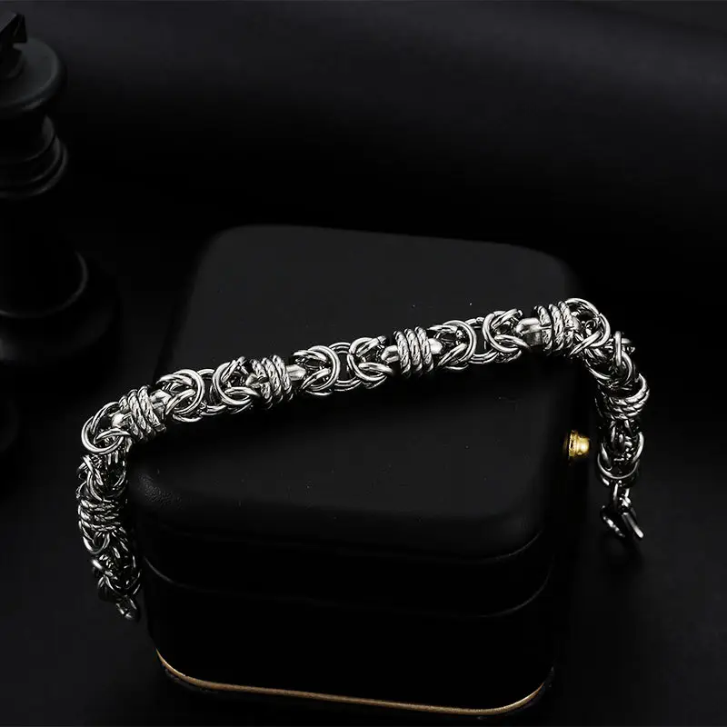 Titanium Steel Bracelet for Teens Hip Hop Style - Image 3