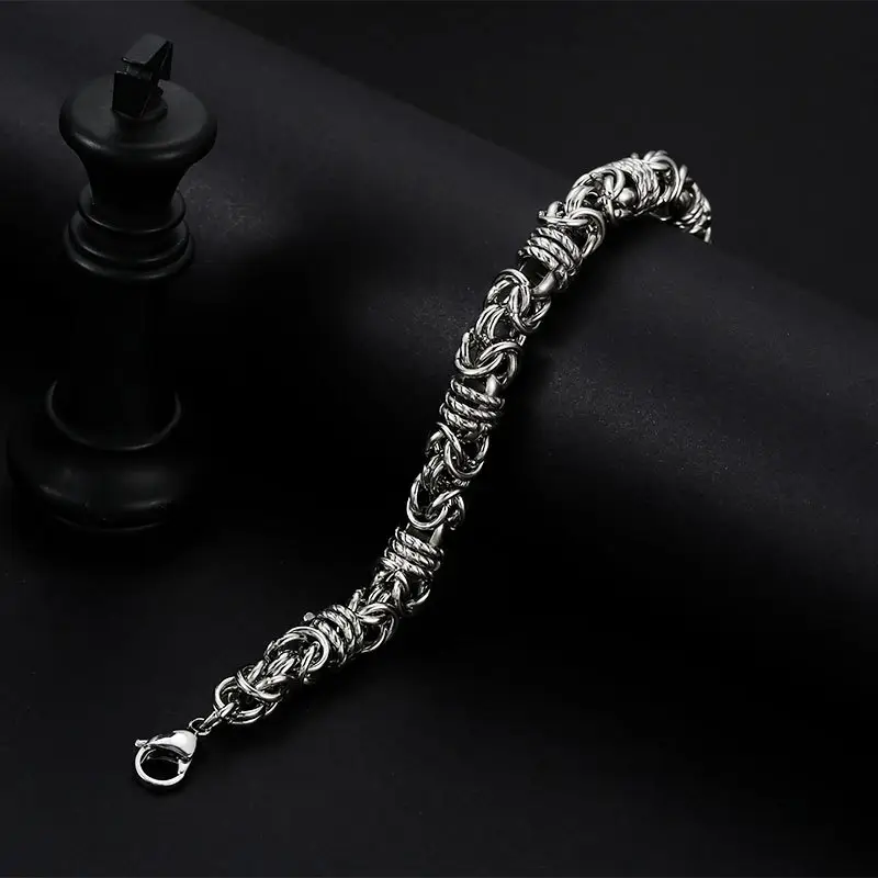 Titanium Steel Bracelet for Teens Hip Hop Style - Image 5