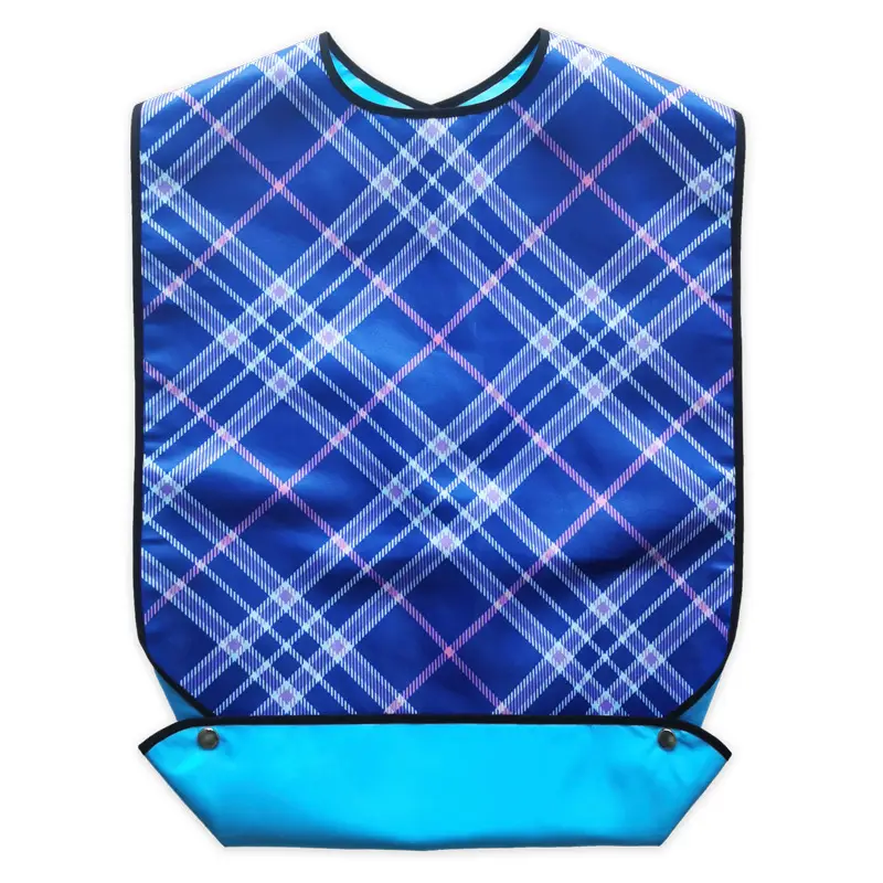 Cross-border Elderly Bibs Food Bags Saliva Towel Adult Bibs Spot Manufacturers Supply Can Print Logo - Image 9