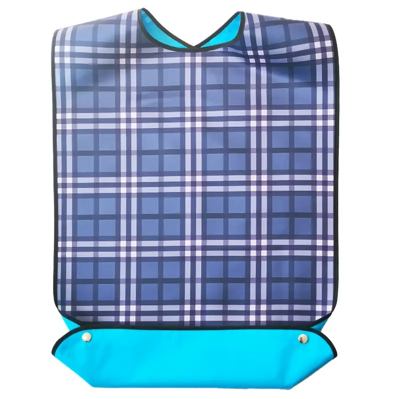 Cross-border Elderly Bibs Food Bags Saliva Towel Adult Bibs Spot Manufacturers Supply Can Print Logo - Image 11