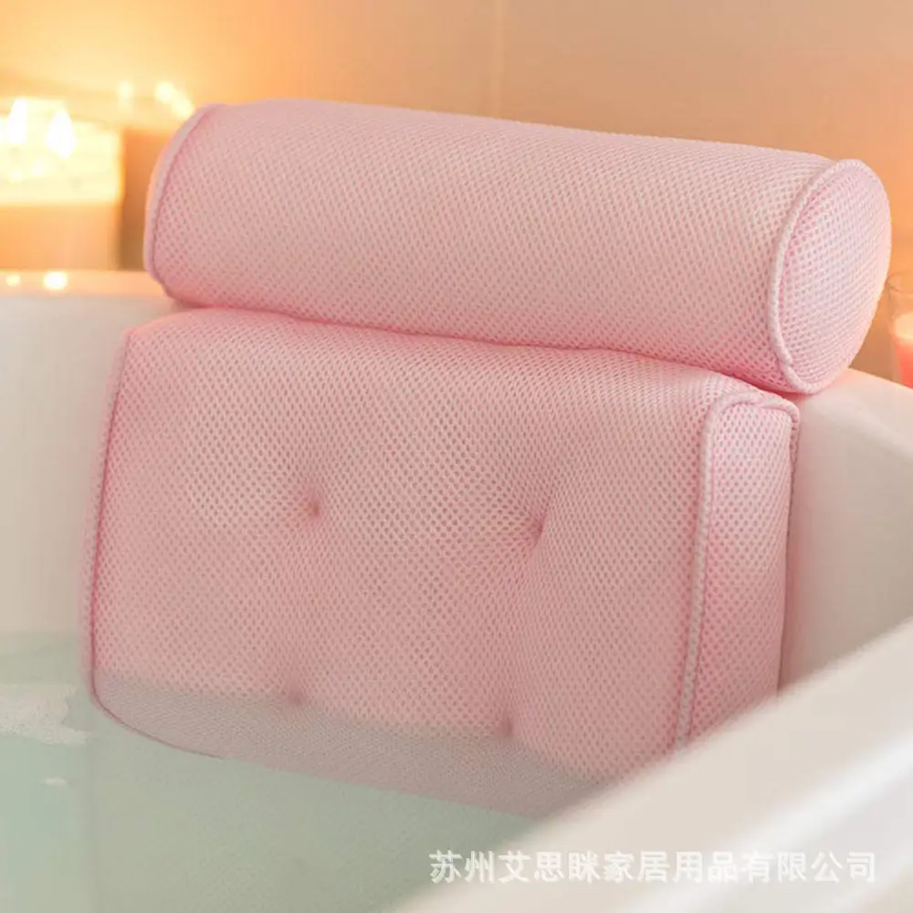 White Crossbody Bath Pillow with Suction Cup - Image 13