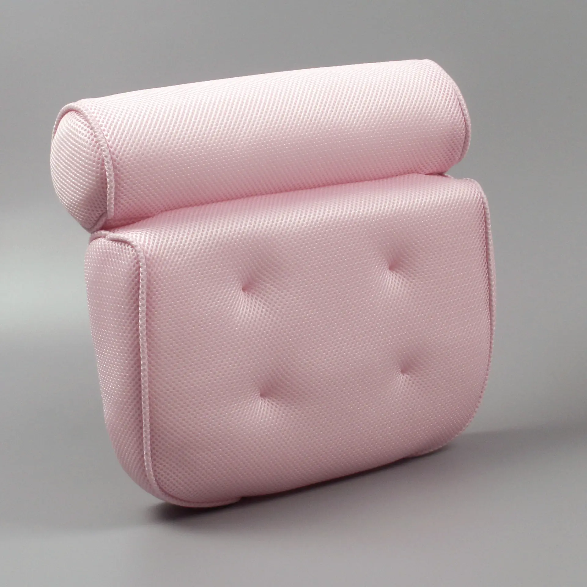 White Crossbody Bath Pillow with Suction Cup - Image 2