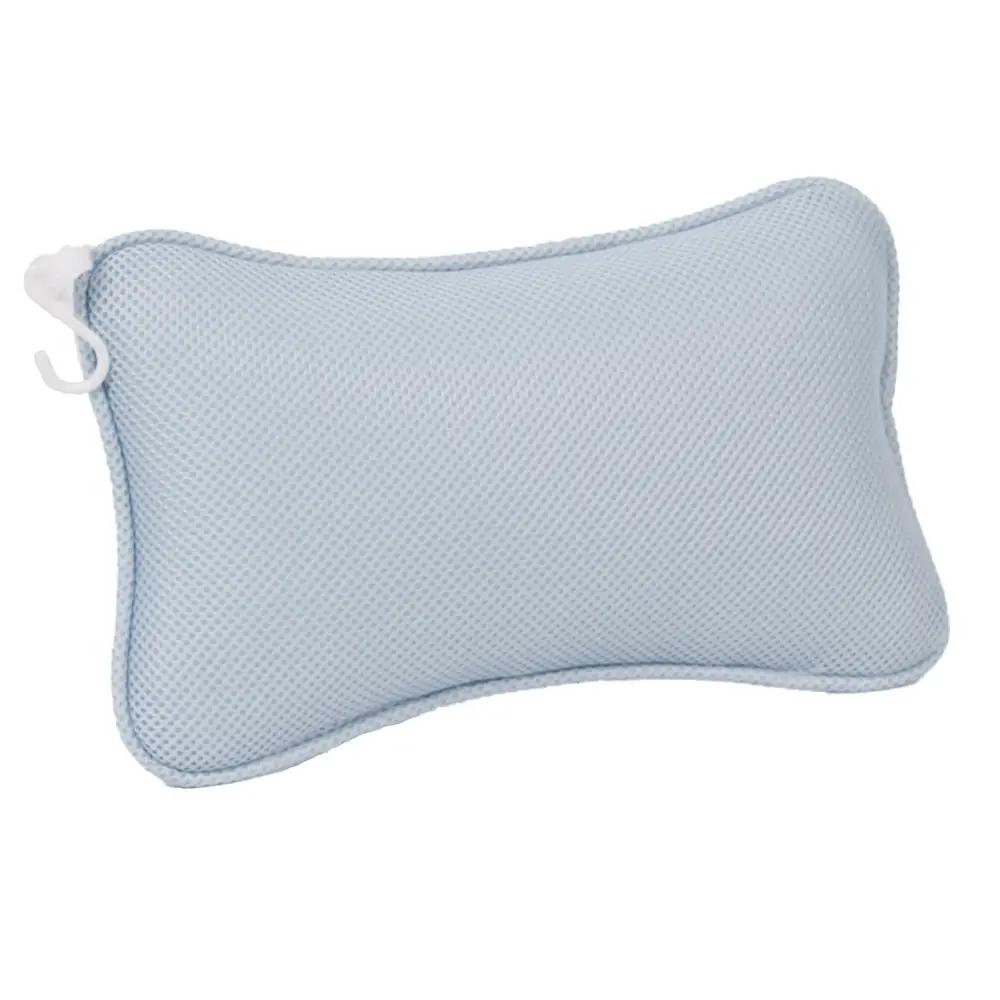 White Crossbody Bath Pillow with Suction Cup - Image 9