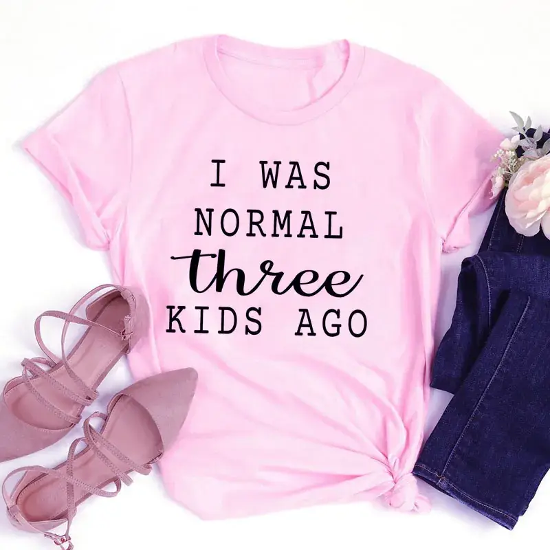 Men Women Maroon Kids Themed T-Shirt Three Ago - Image 4