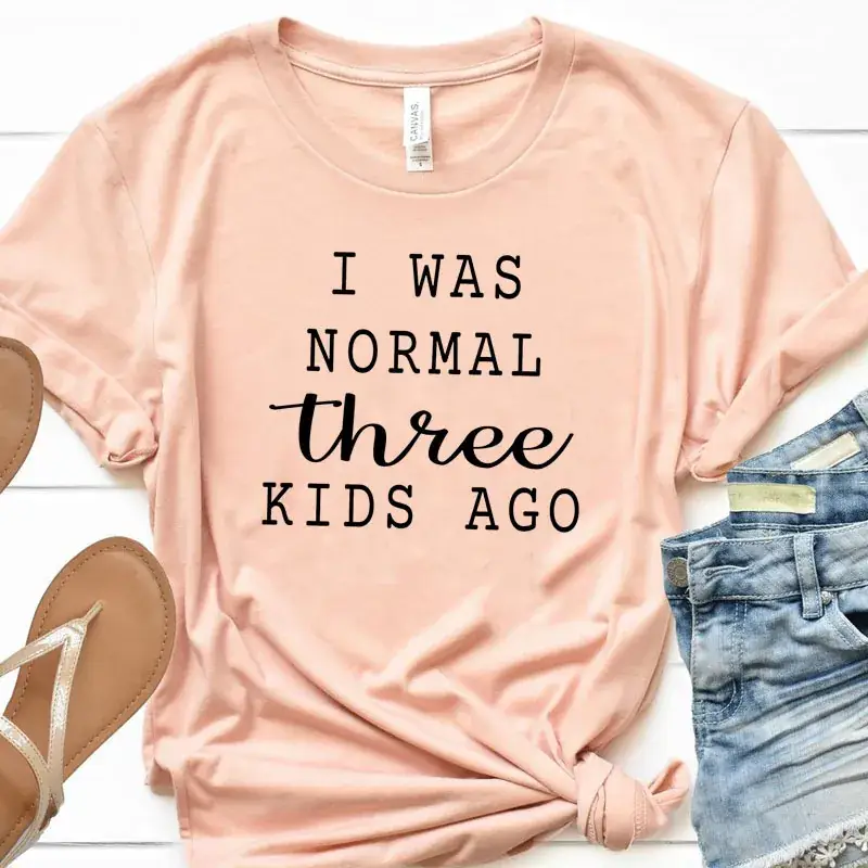 Men Women Maroon Kids Themed T-Shirt Three Ago - Image 6