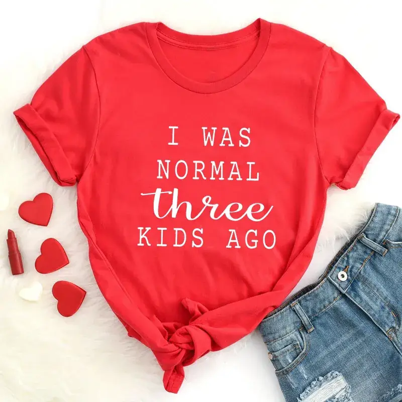 Men Women Maroon Kids Themed T-Shirt Three Ago - Image 8