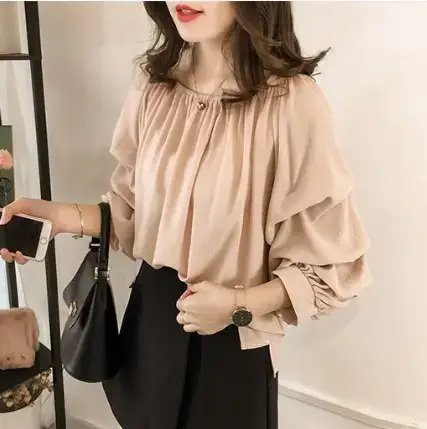 2025 Korean Style Off-Shoulder Shirt Women - Image 6
