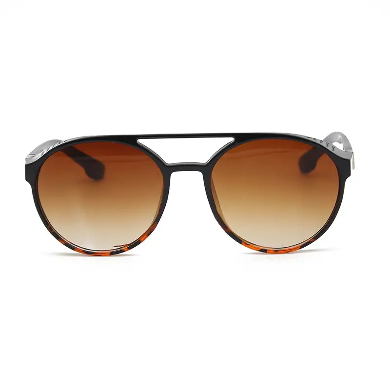 Steampunk Blue Sunglasses Round Retro Design - Image 6