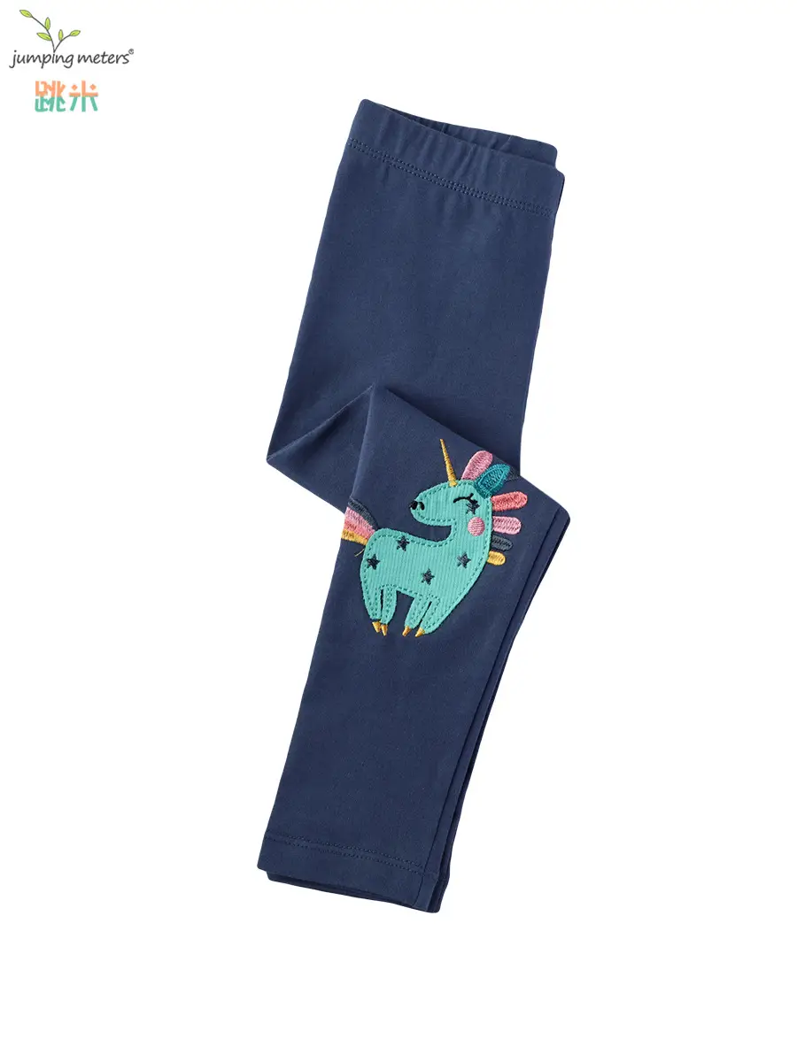 Girls Unicorn Leggings Stretch Cotton Slim Fit 2025 - Image 3