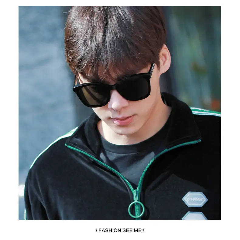 New Korean Style Sunglasses for Men Li Yifeng - Image 3