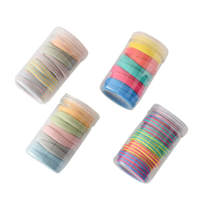 High Elastic Rubber Bands 10 Pcs Multi Color Hair Rope - Image 10