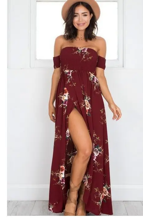 Black Floral Chest Wrap Dress for Women - Image 10
