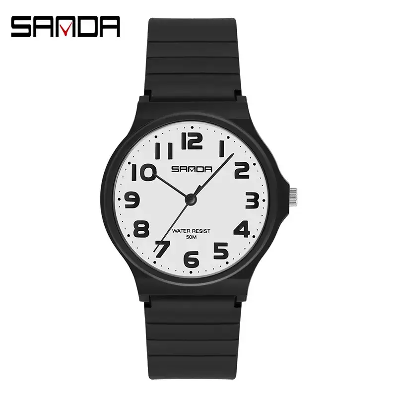 Pink Sanda Quartz Women's Watch for Girls