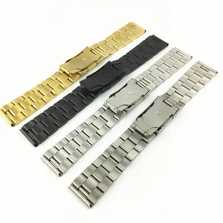 Stainless Steel Diving Strap Watch Accessories 18-30mm - Image 5