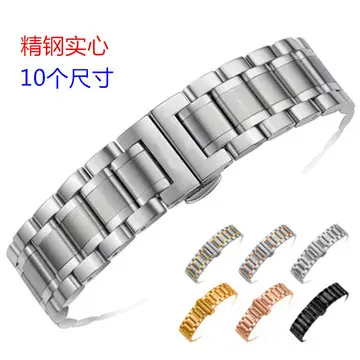 Stainless Steel Diving Strap Watch Accessories 18-30mm — feature 14