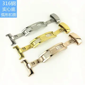 Stainless Steel Diving Strap Watch Accessories 18-30mm — feature 2