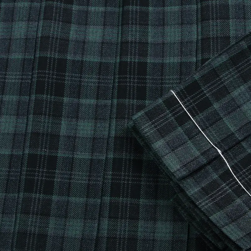 Japanese Pleated Folded Skirt Student Length Plaid - Image 16