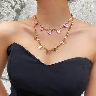 Gold Retro Geometric Multi Layer Necklace for Women — feature 2