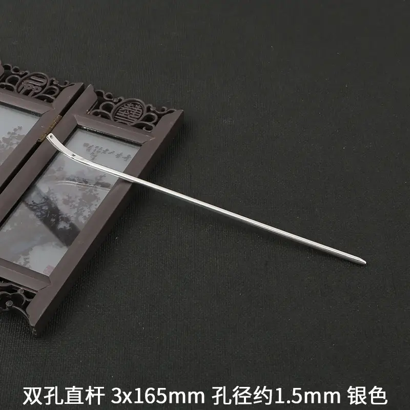 U型压发梳 4x135mm 银色 - Image 12