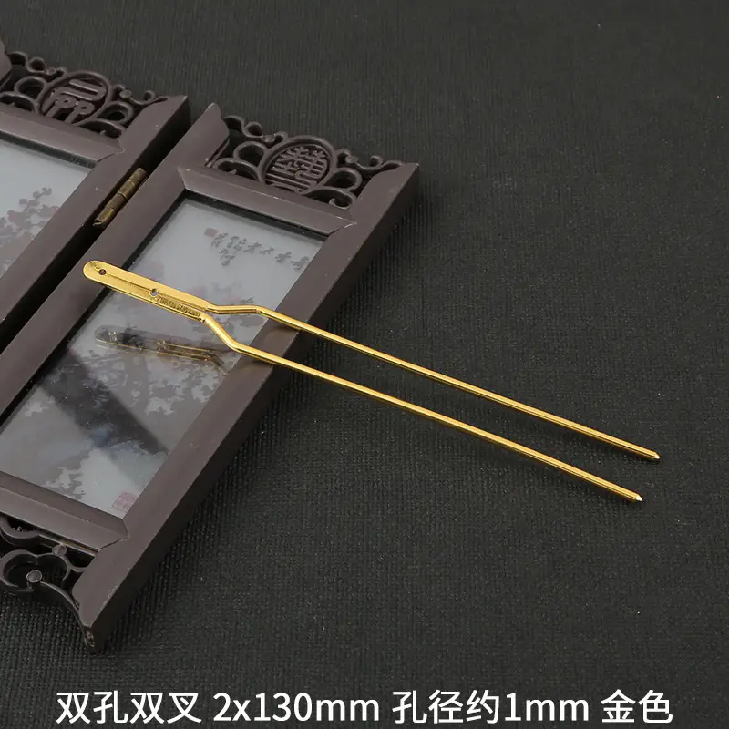 U型压发梳 4x135mm 银色 - Image 13