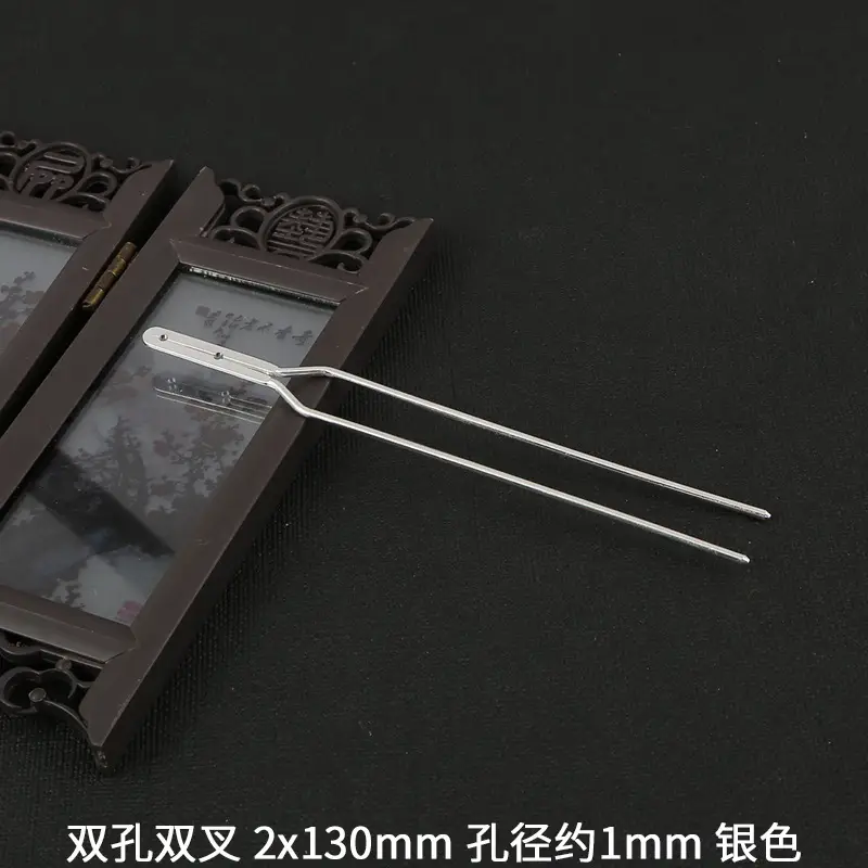 U型压发梳 4x135mm 银色 - Image 14