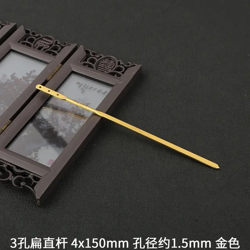 U型压发梳 4x135mm 银色 - Image 7