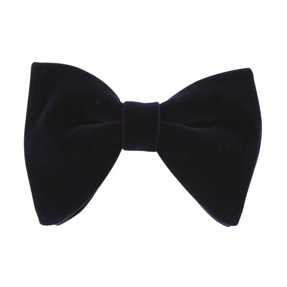 Red Velvet Bow Tie for Men - Image 4