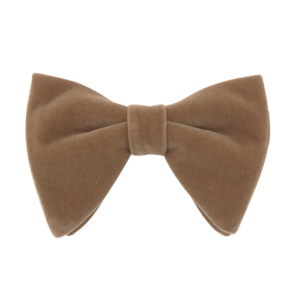 Red Velvet Bow Tie for Men - Image 9
