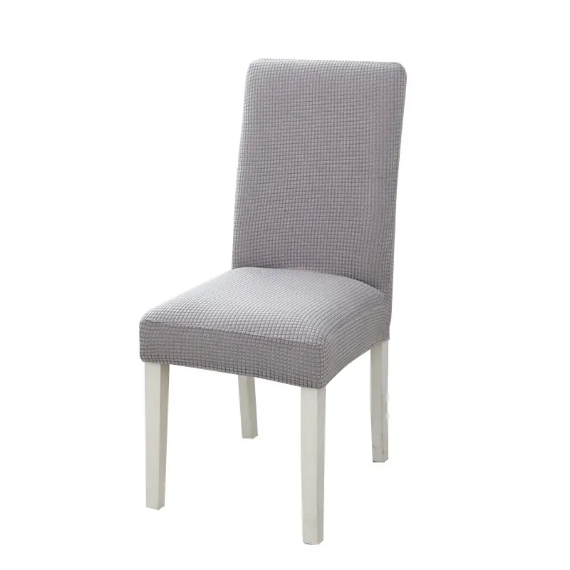 Elastic Chair Cover Pineapple Corn Grain Grey