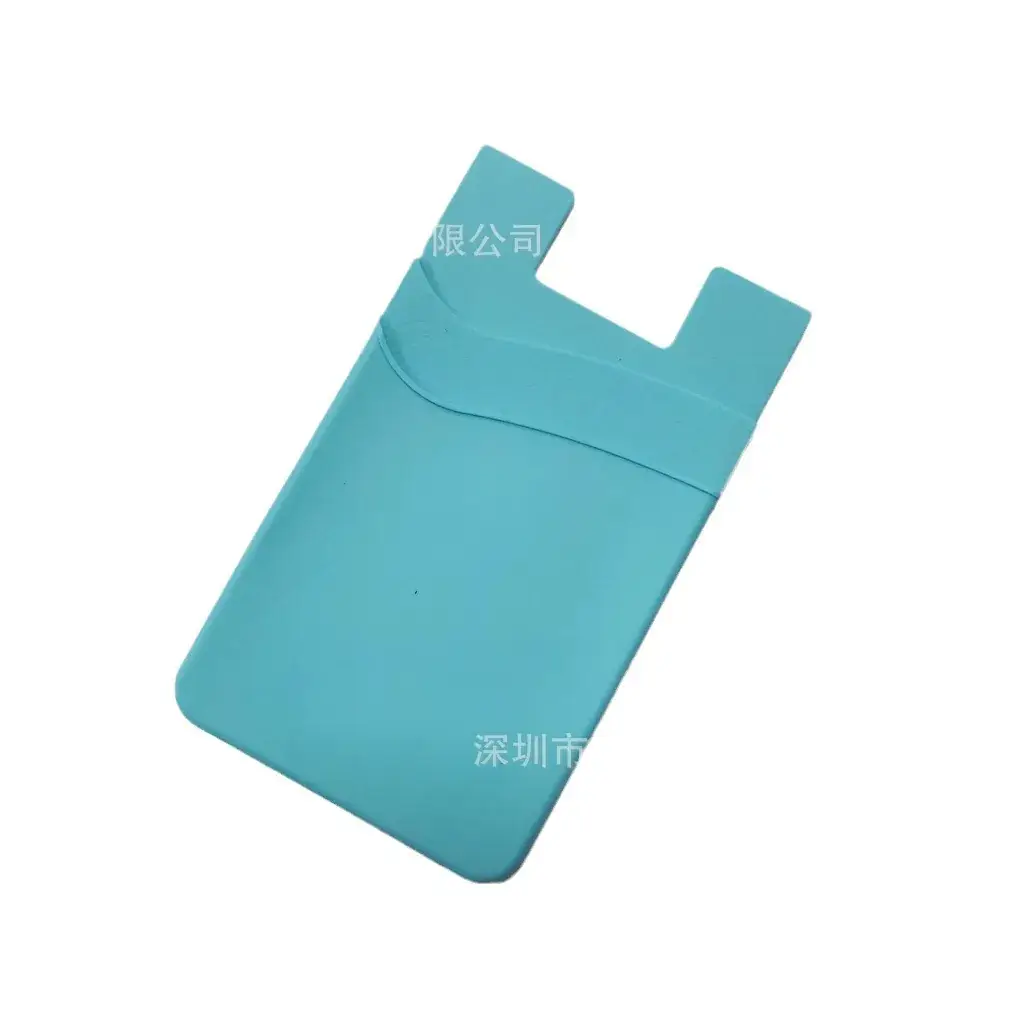 Orange Silicone Double-Layer Phone Card Holder - Image 26