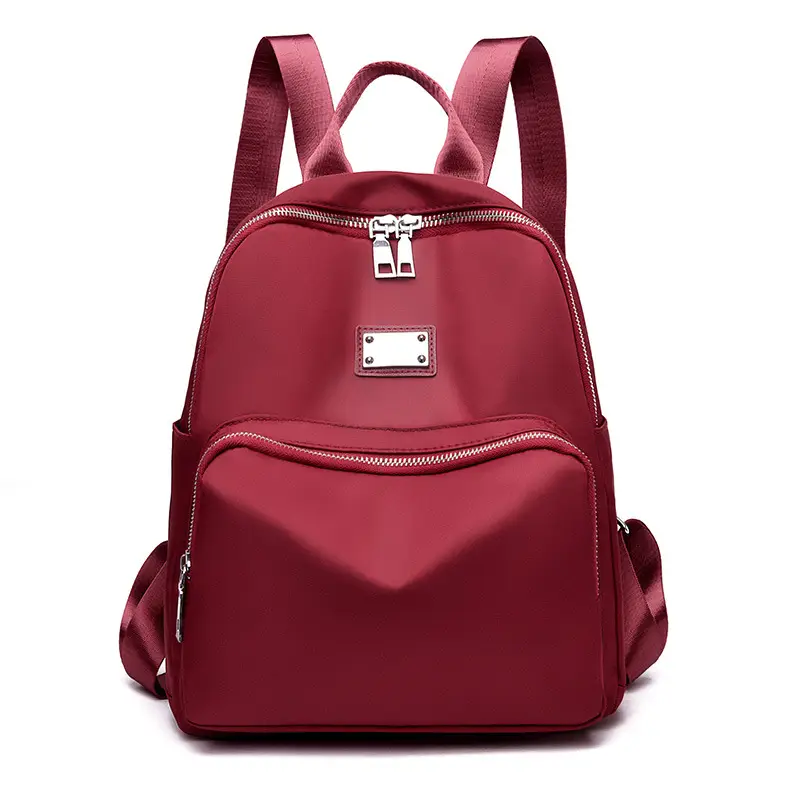Women's Red Leather Crossbody Backpack 2024 - Image 4