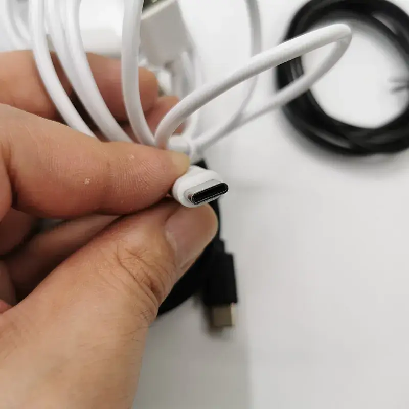 Type-C USB Cable 2A Super Fast Charging Black White