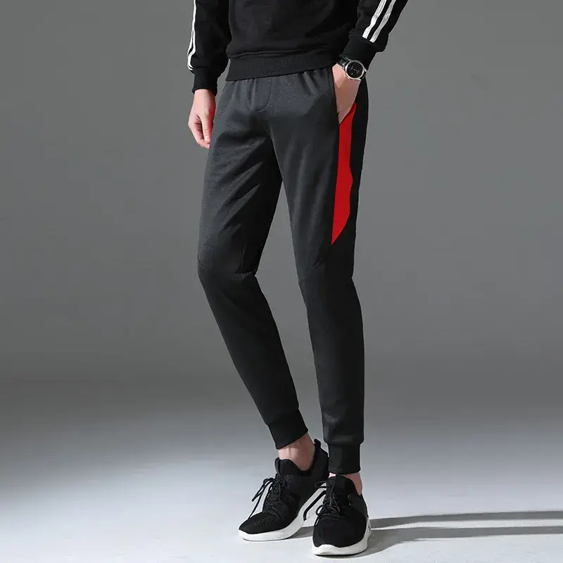 Men's Black Sweatpants Korean Style Loose Ankle Sweatpants - Image 4