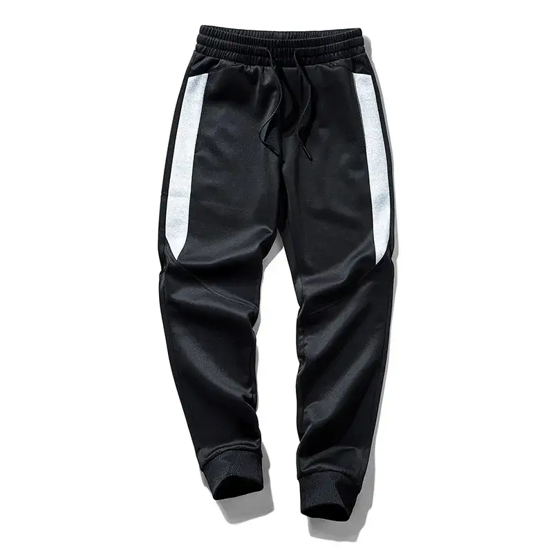 Men's Black Sweatpants Korean Style Loose Ankle Sweatpants - Image 2