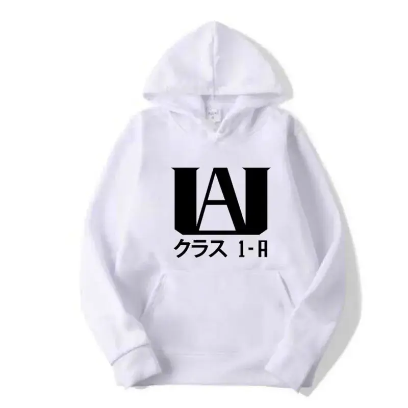 Anime Men Pink Hoodie with Graphic Print - Image 13